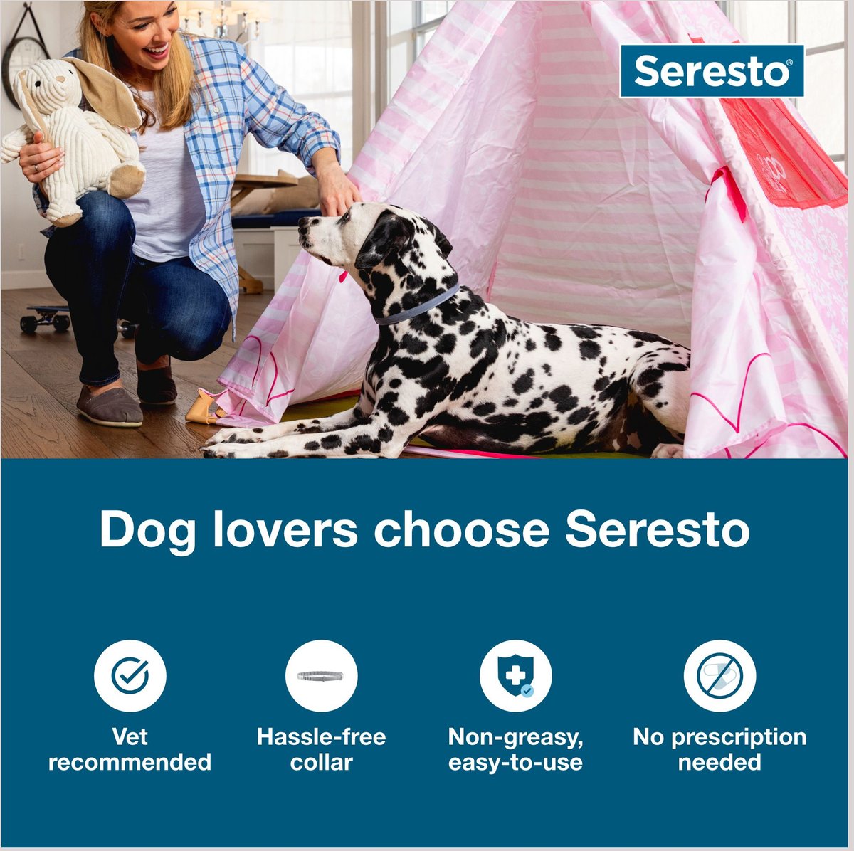 Seresto Flea & Tick Collar for Dogs