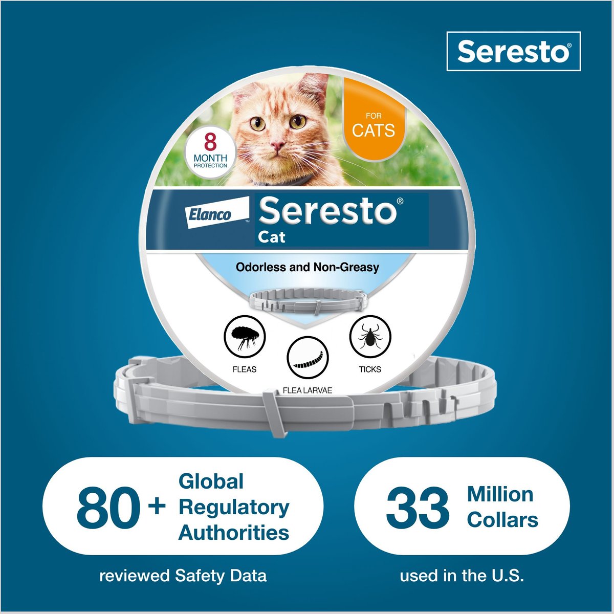 Seresto Flea & Tick Collar for Cats