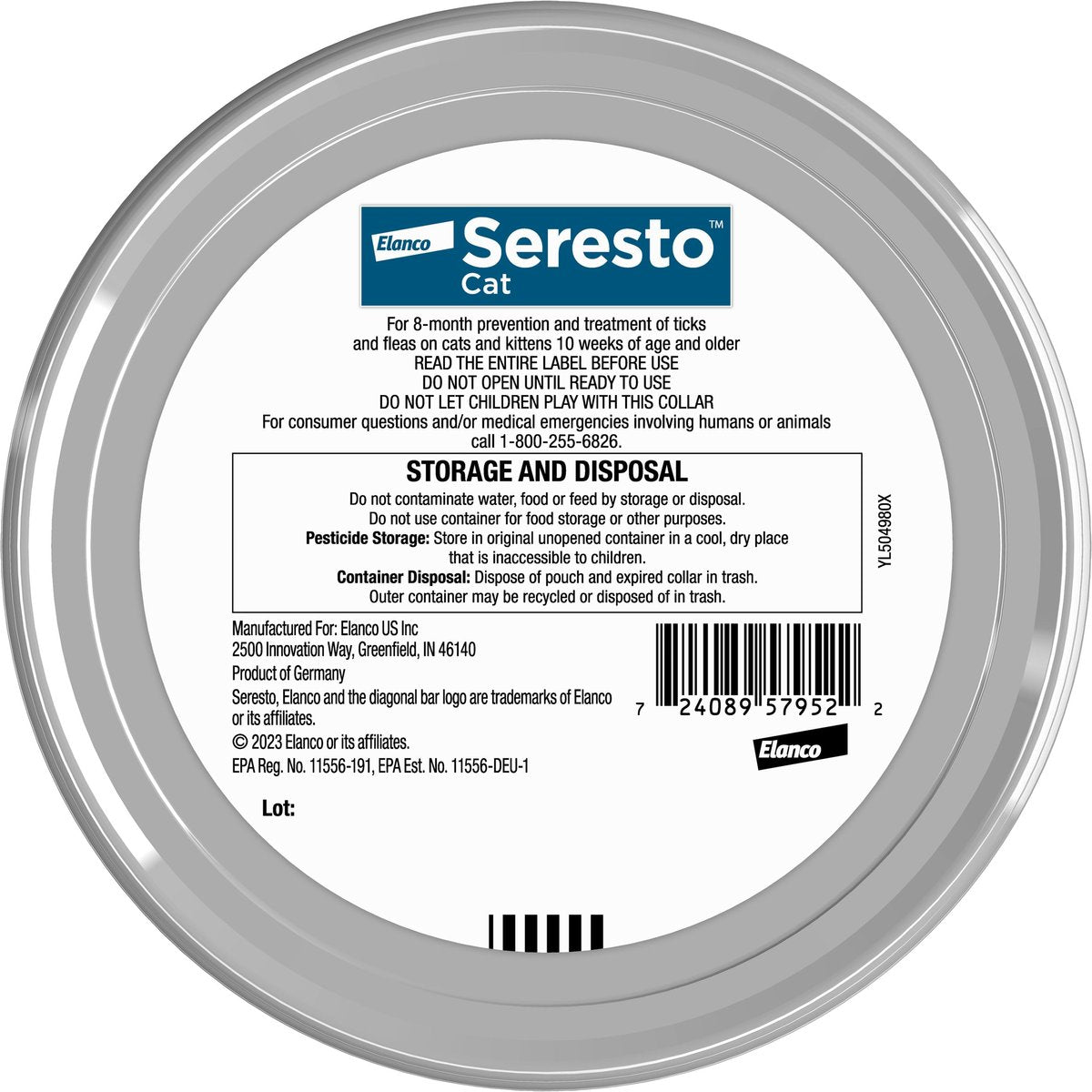 Seresto Flea & Tick Collar for Cats