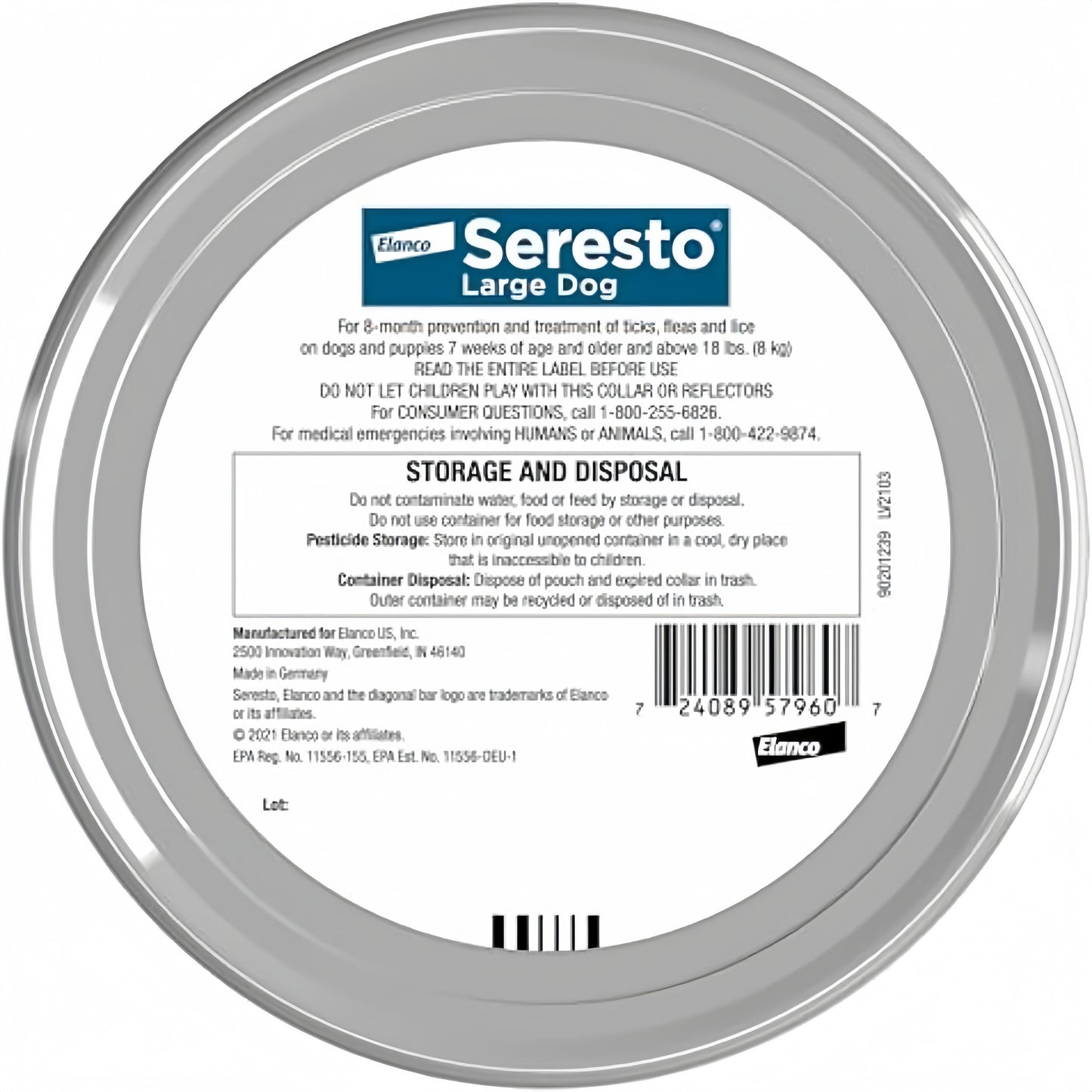 Seresto Flea & Tick Collar for Dogs