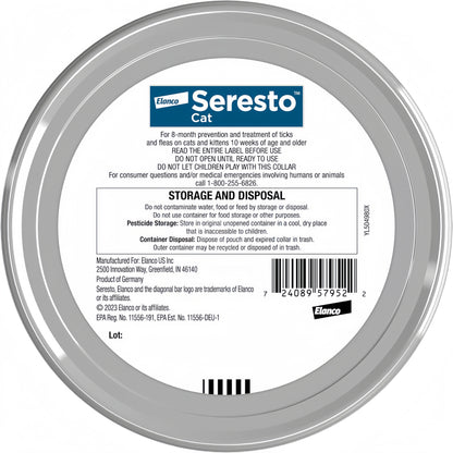 Seresto Flea & Tick Collar for Cats